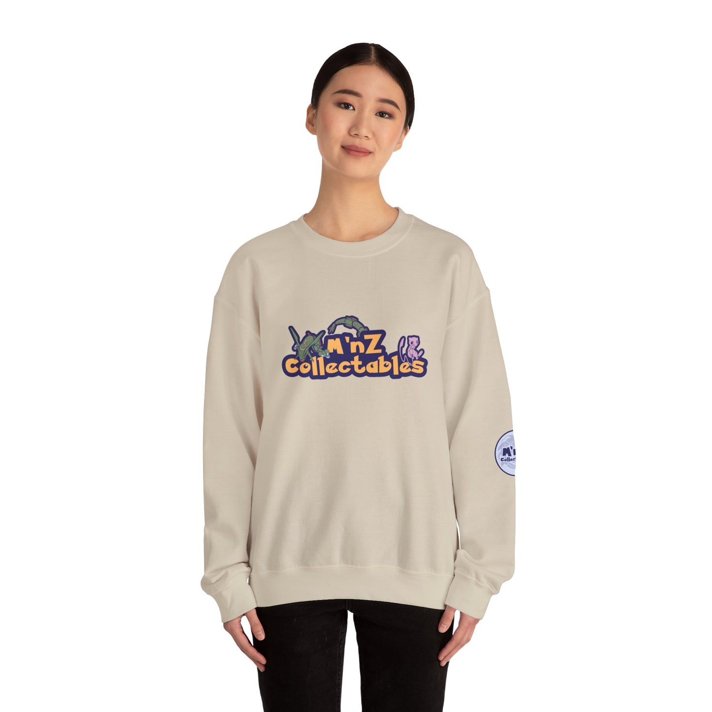 M'nZ Collectables Full Color Logo Unisex Heavy Blend™ Crewneck Sweatshirt