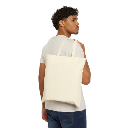 Cotton Canvas Tote Bag - M'nZ Collectable Logo Eco-Friendly Shoulder Handbag,