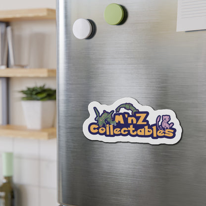M'nZ Full Color Logo Die-Cut Magnets
