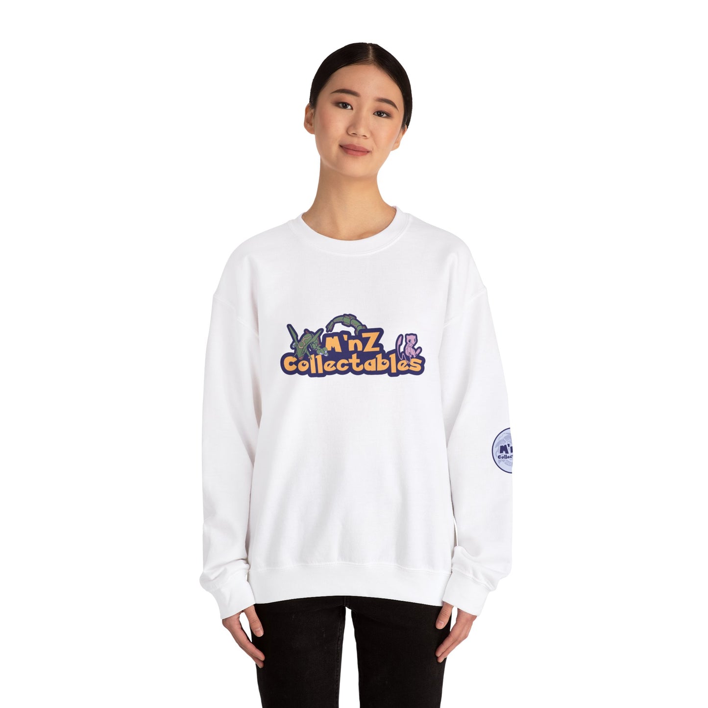 M'nZ Collectables Full Color Logo Unisex Heavy Blend™ Crewneck Sweatshirt