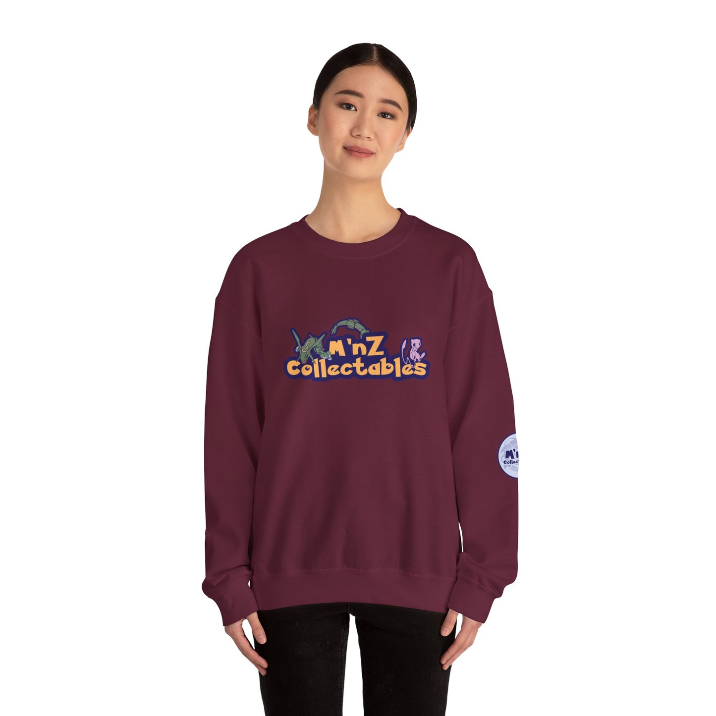 M'nZ Collectables Full Color Logo Unisex Heavy Blend™ Crewneck Sweatshirt