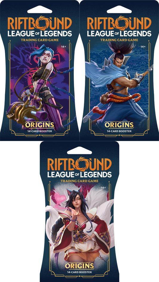 PREORDER: Riftbound - League of Legends TCG: Origins Sleeved Booster Pack